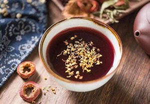 Sour plum soup